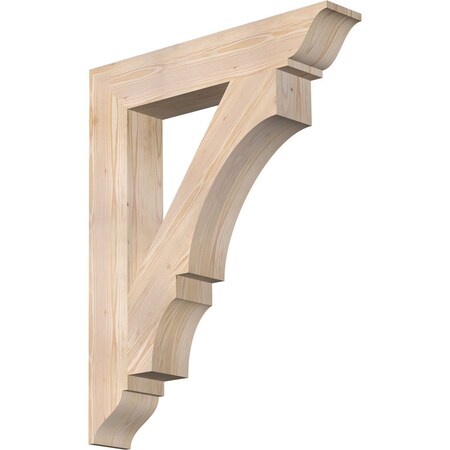 Ekena Millwork Balboa Traditional Smooth Bracket, Douglas Fir, 5 1/2"W x 32"D x 40"H BKT06X32X40BOA01SDF